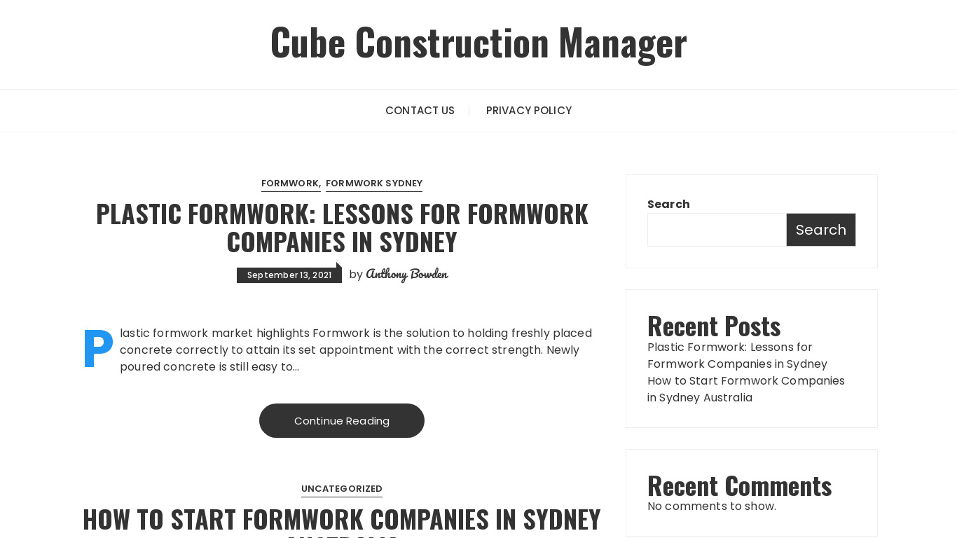 CubeCart Store Manager Landing page