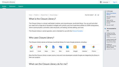 Closure Library image