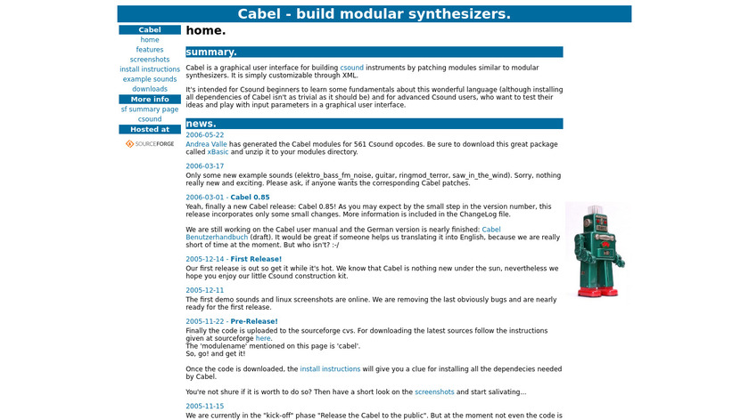 Cabel Landing Page