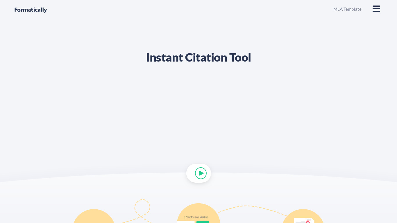 Instant Citation Tool by Formatically Landing page