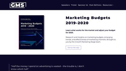 Marketing Budgets 2020 image