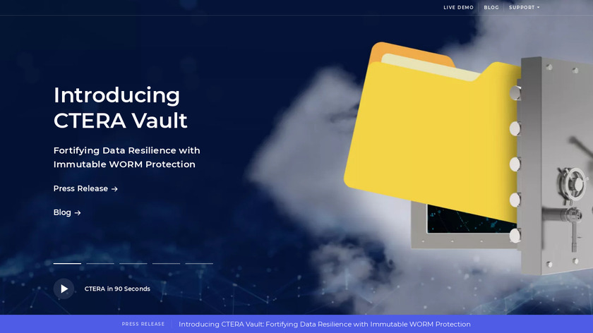 CTERA Landing Page