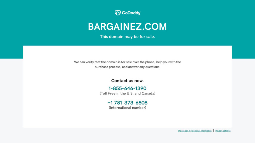 BargainEZ Landing Page