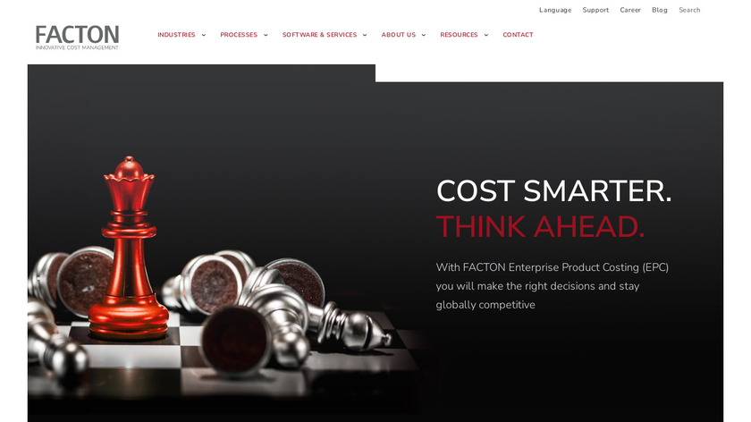 Facton EPC Suite Landing Page