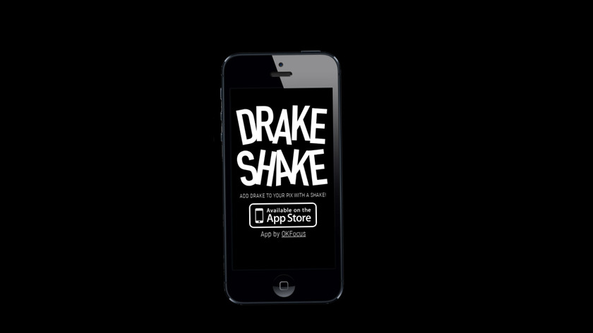 Drake Shake Landing Page