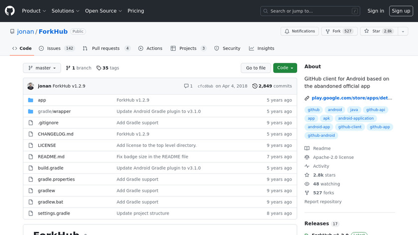 ForkHub Landing Page