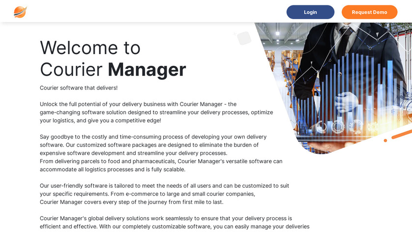 couriermanager Landing Page