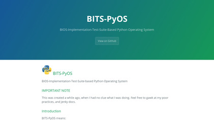 BITS-PyOS image