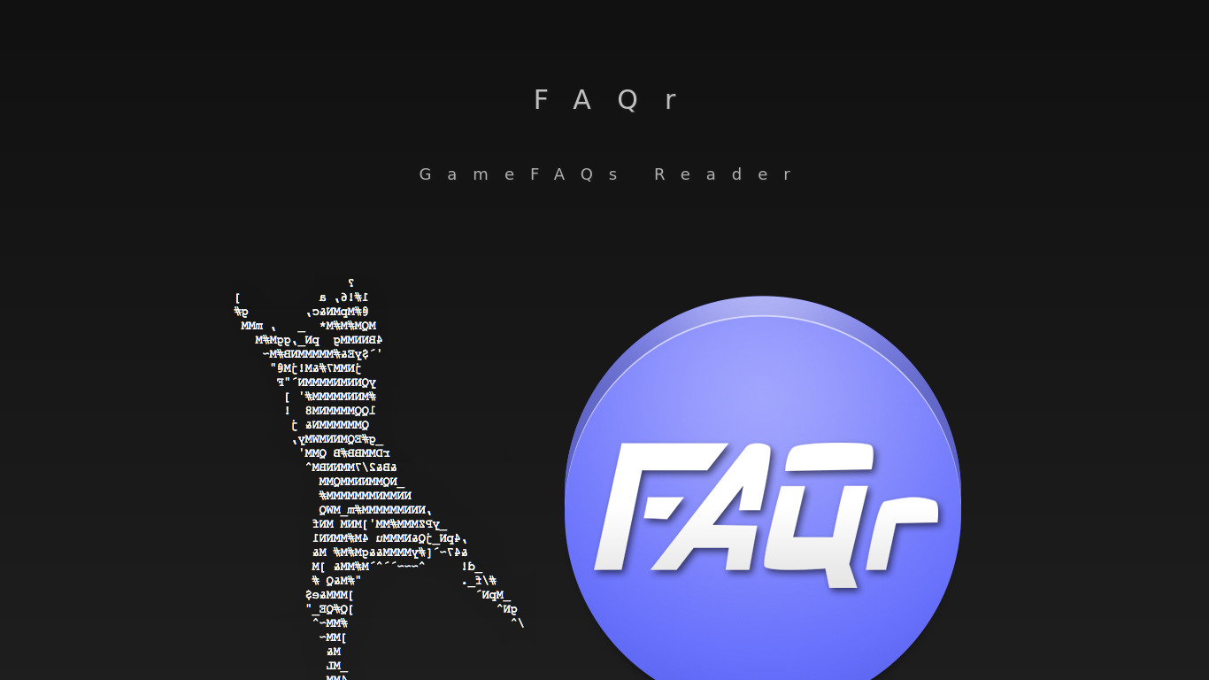 FAQr Landing page