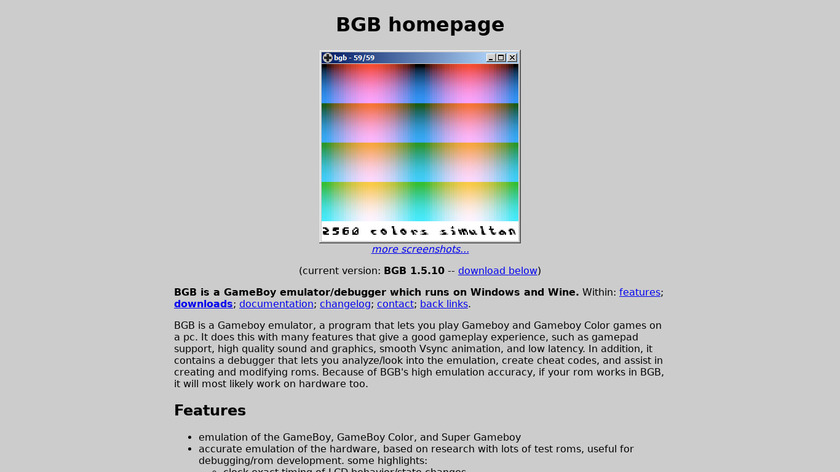BGB Landing Page