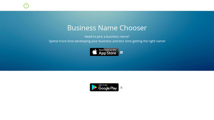 Business Name Chooser image