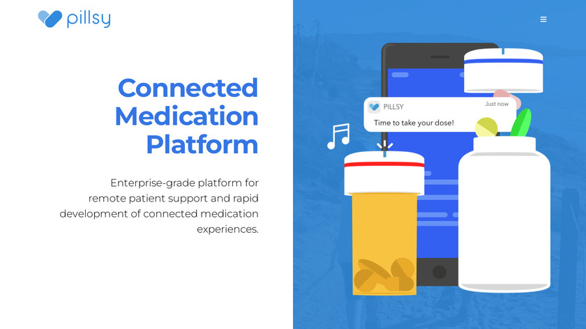 Pillsy Landing Page