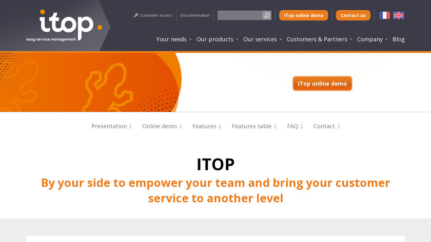 iTop Landing Page