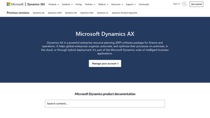 Microsoft Dynamics AX image