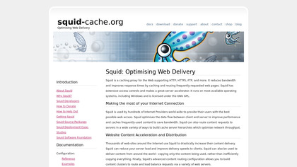 Squid Proxy screenshot