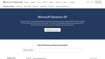 Microsoft Dynamics GP image