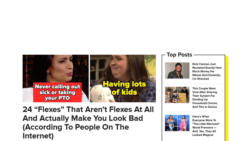 BuzzFeed Landing Page