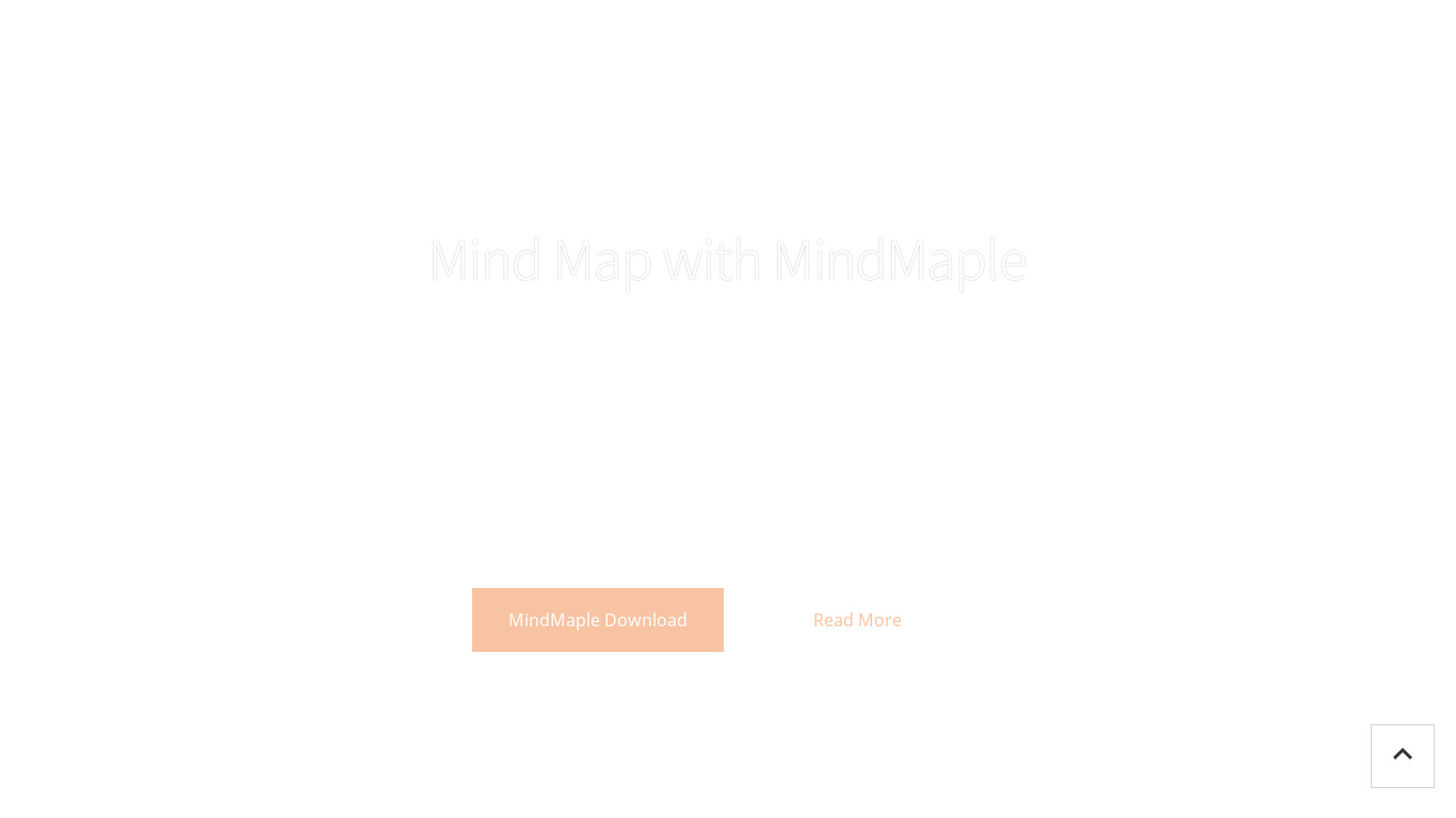 MindMaple Landing page