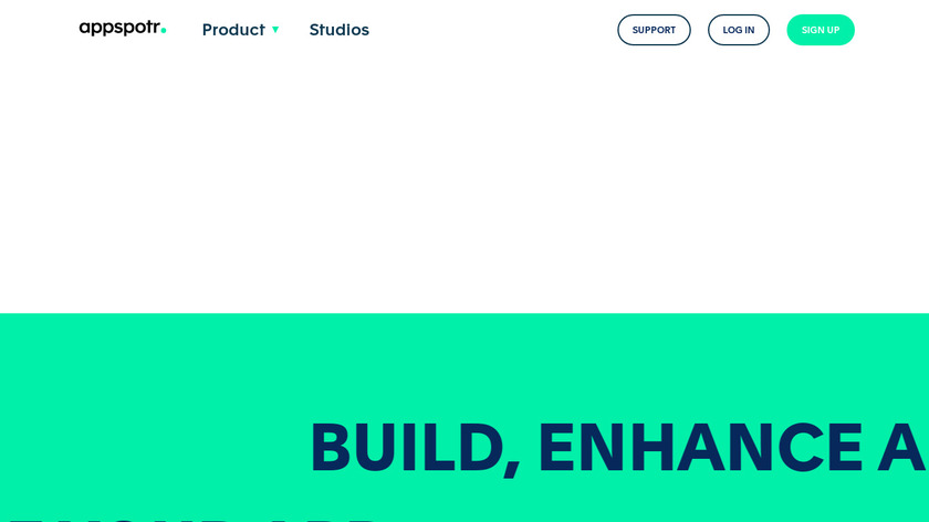 appSpotr Landing Page