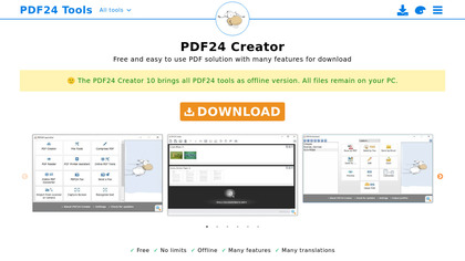 PDF24 PDF Creator image