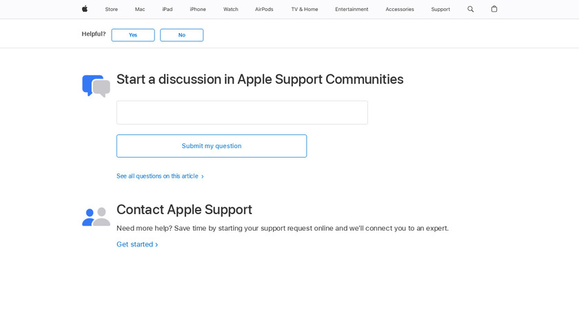 Apple Notes Landing Page