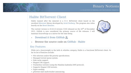 binarynotions.com Halite image