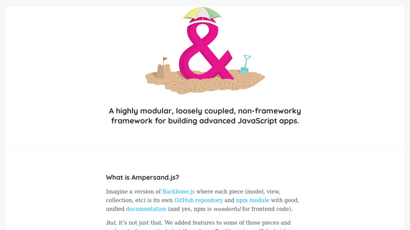 Ampersand.js Landing Page