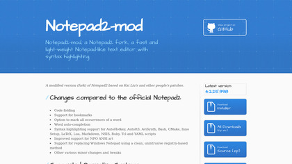 Notepad2-mod image