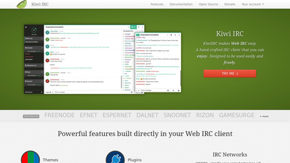 Kiwi IRC image