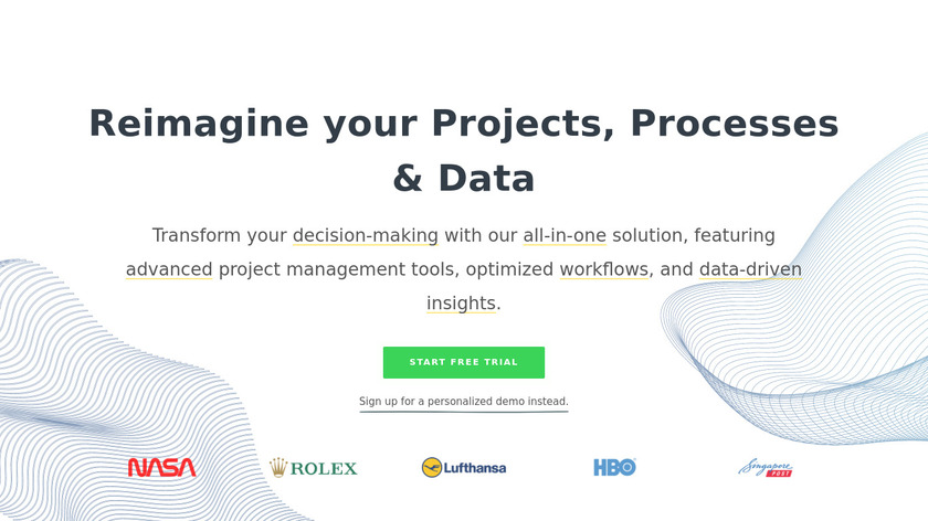 Celoxis Landing Page
