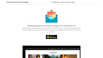 Marble Responsive Email Designer image