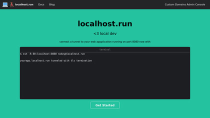 localhost.run image