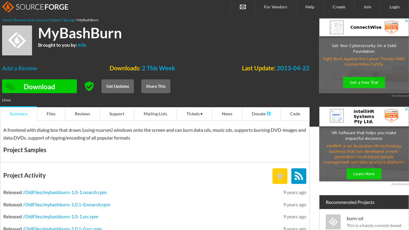 mybashburn Landing Page