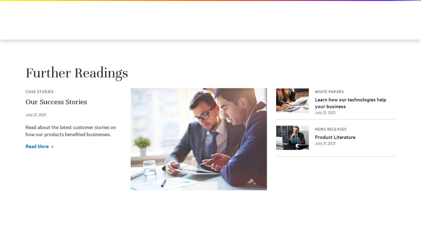 Geist DCIM Landing Page