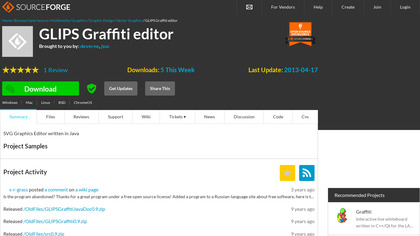 GLIPS Graffiti Editor image