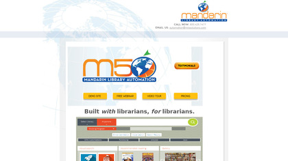 Mandarin Library Automation image