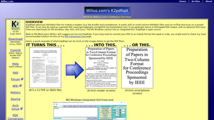 K2PDFOPT image