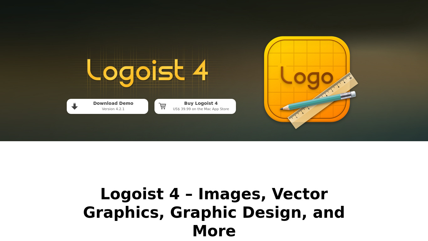 Logoist Landing page