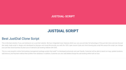 Justdial Clone Script - DOD image