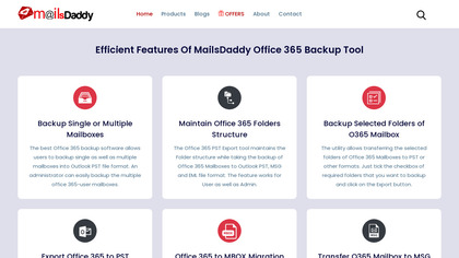 MailsDaddy Office 365 Backup Tool image