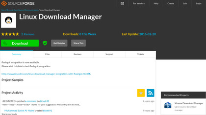 Linux Download Manager image