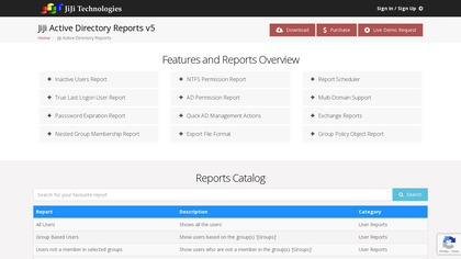 JiJi Active Directory Reports image