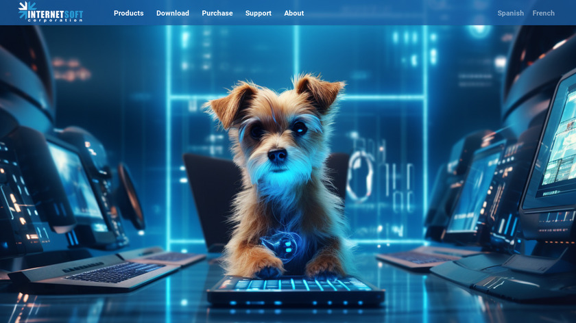 FTP Commander Landing Page