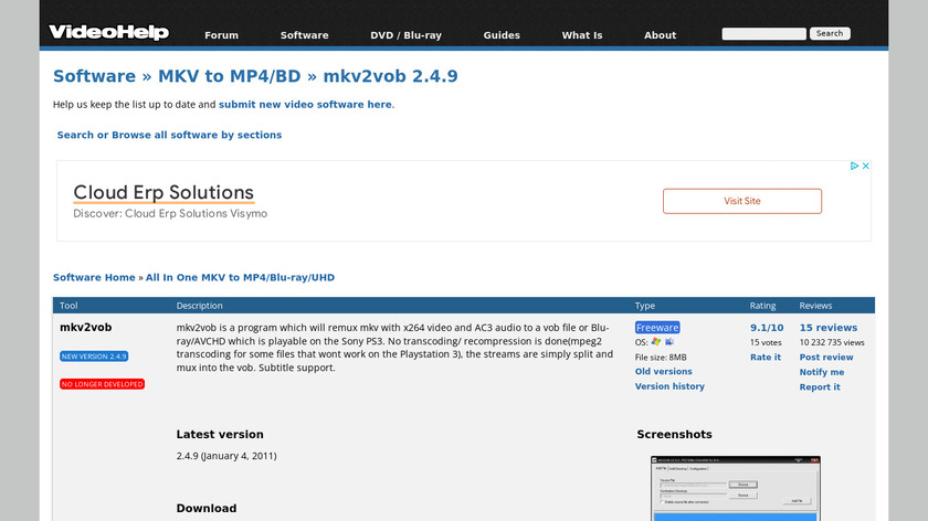 Mkv2vob Landing Page