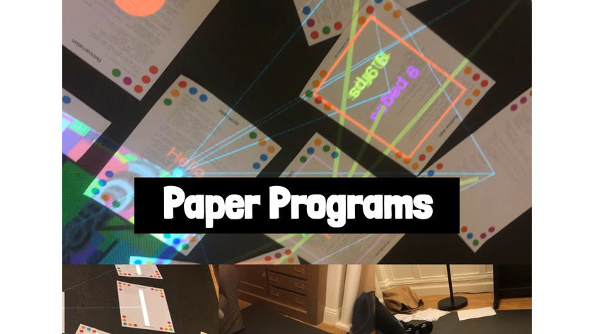 Paper Programs Landing Page