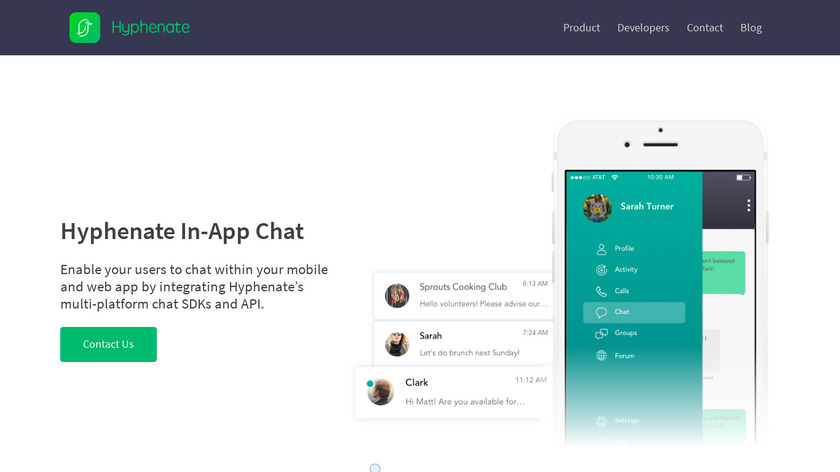 Hyphenate Landing Page