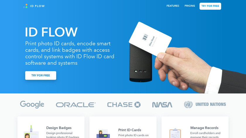 ID Flow Landing Page