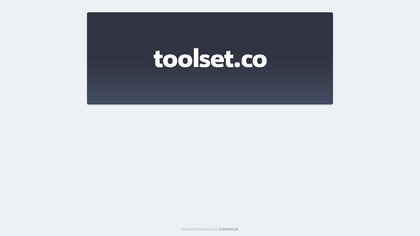 Toolset.co image