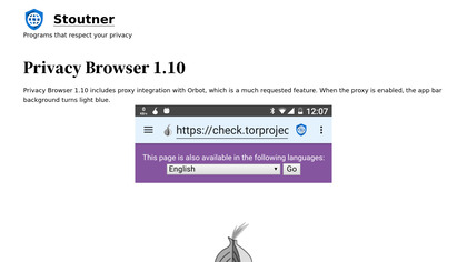 Privacy Browser image