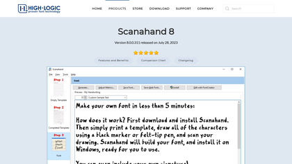 Scanahand screenshot